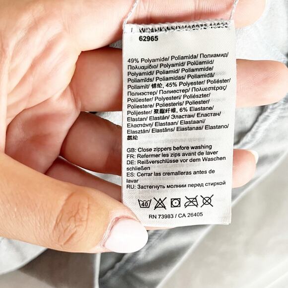 Helly Hansen Verglas Ultra Soft Long Sleeve 1/2 Zip Fleece Top Mellow Grey Large - Picture 7 of 7